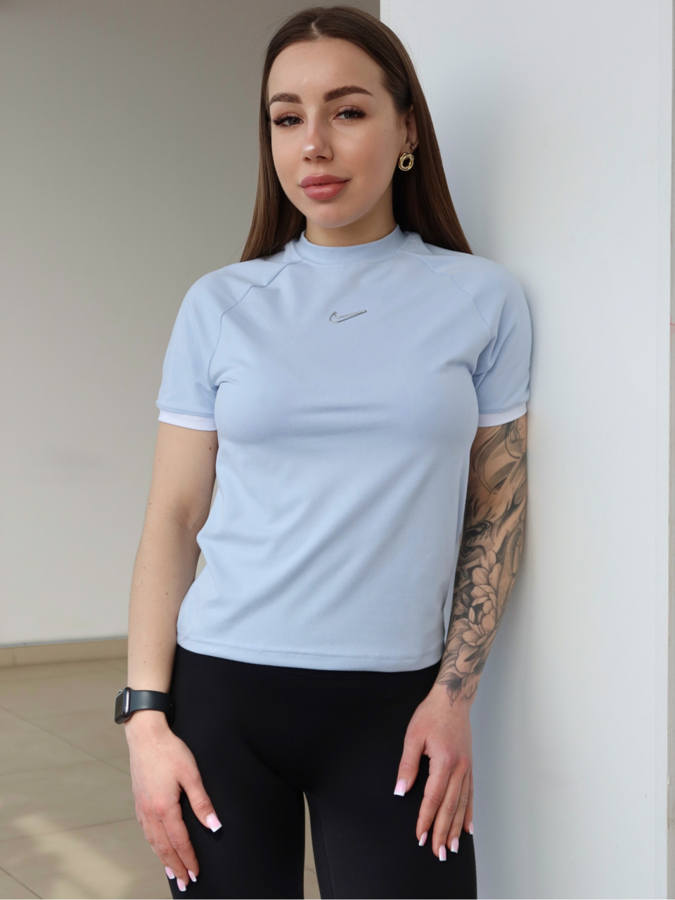 ФУТБОЛКА W NK SS FITTED TOP GLS