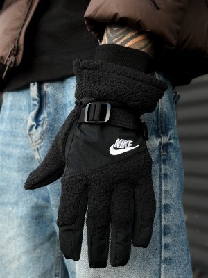 РУКАВИЧКИ NIKE M TG SHERPA BLACK/BLACK/WHITE XL