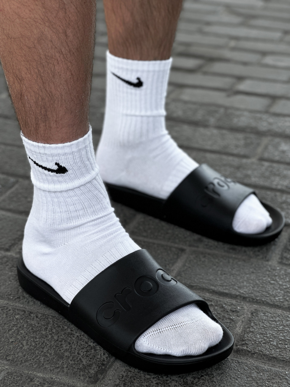 КАПЦІ Crocs Slide Blk