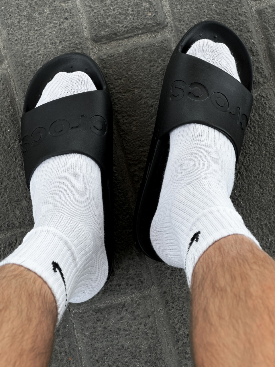 КАПЦІ Crocs Slide Blk