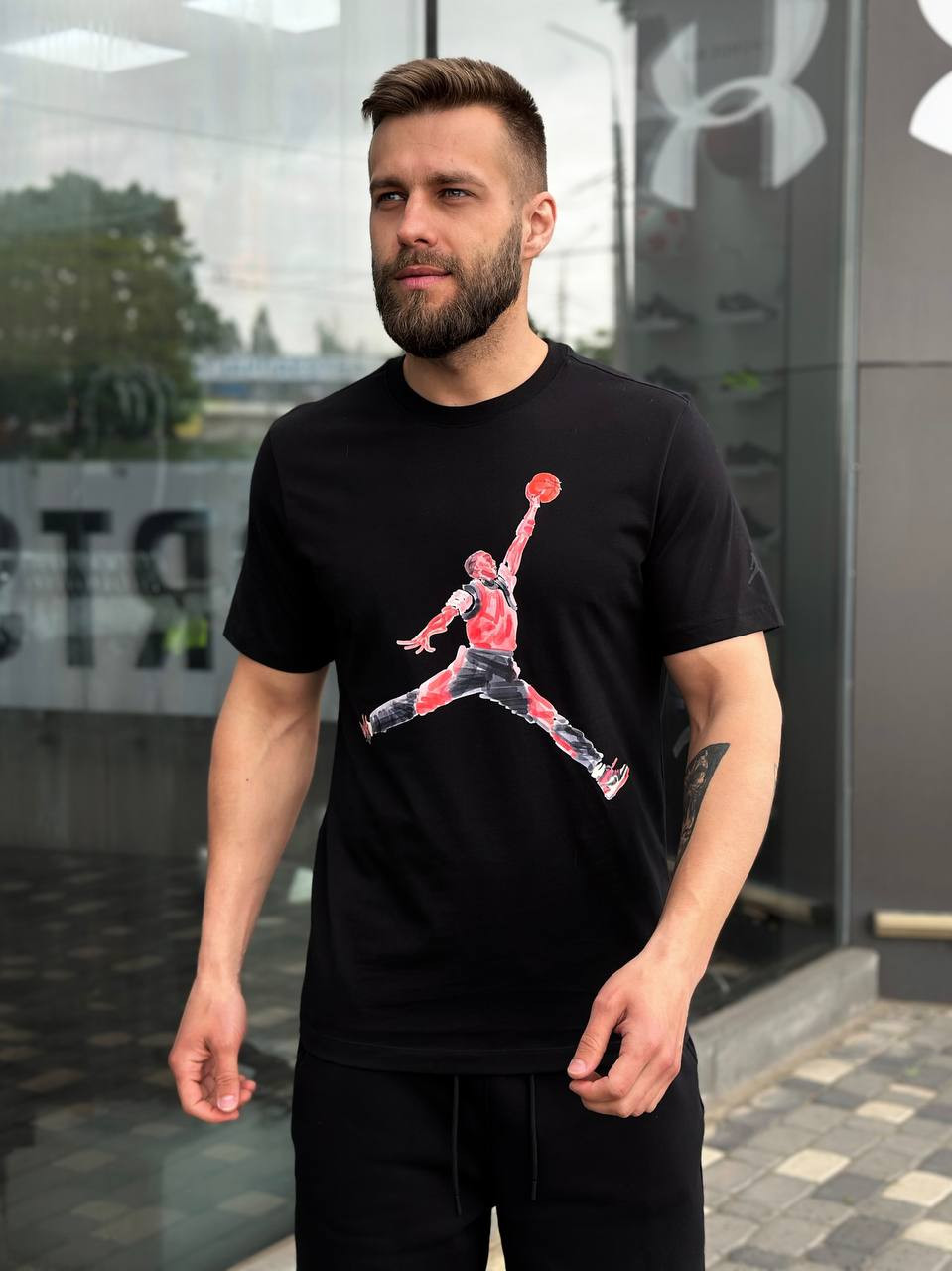 ФУТБОЛКА M J BRAND JM WTRCLR SS CREW