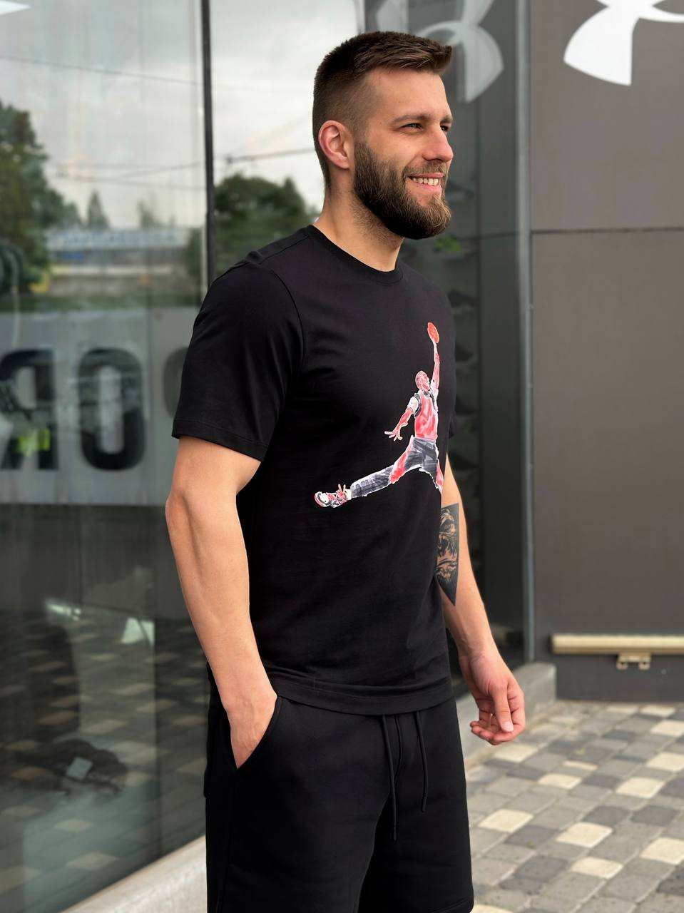 ФУТБОЛКА M J BRAND JM WTRCLR SS CREW
