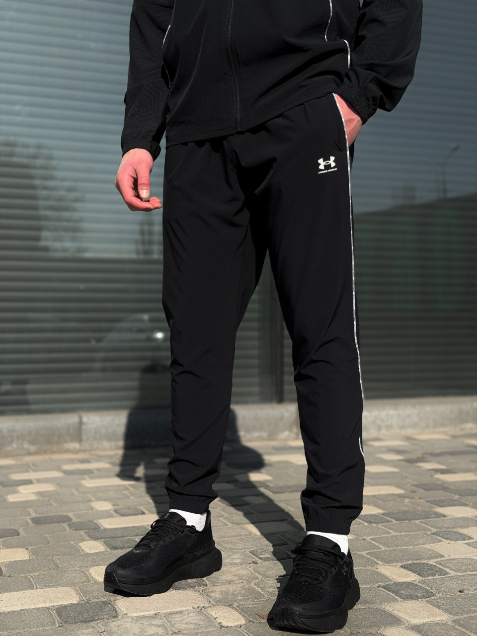 КОСТЮМ ДЕМІСЕЗОННИЙ СИНТЕТИЧНИЙ/UA M Challenger Pro Trcksuit
