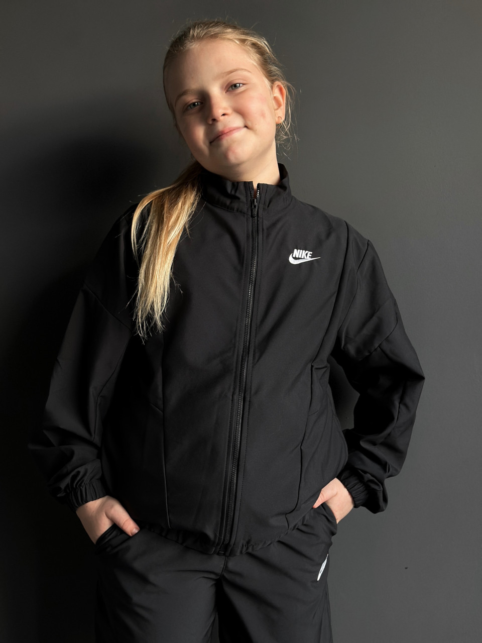 КОСТЮМ ДЕМІСЕЗОННИЙ СИНТЕТИЧНИЙ K NSW TRACKSUIT WVN FZ