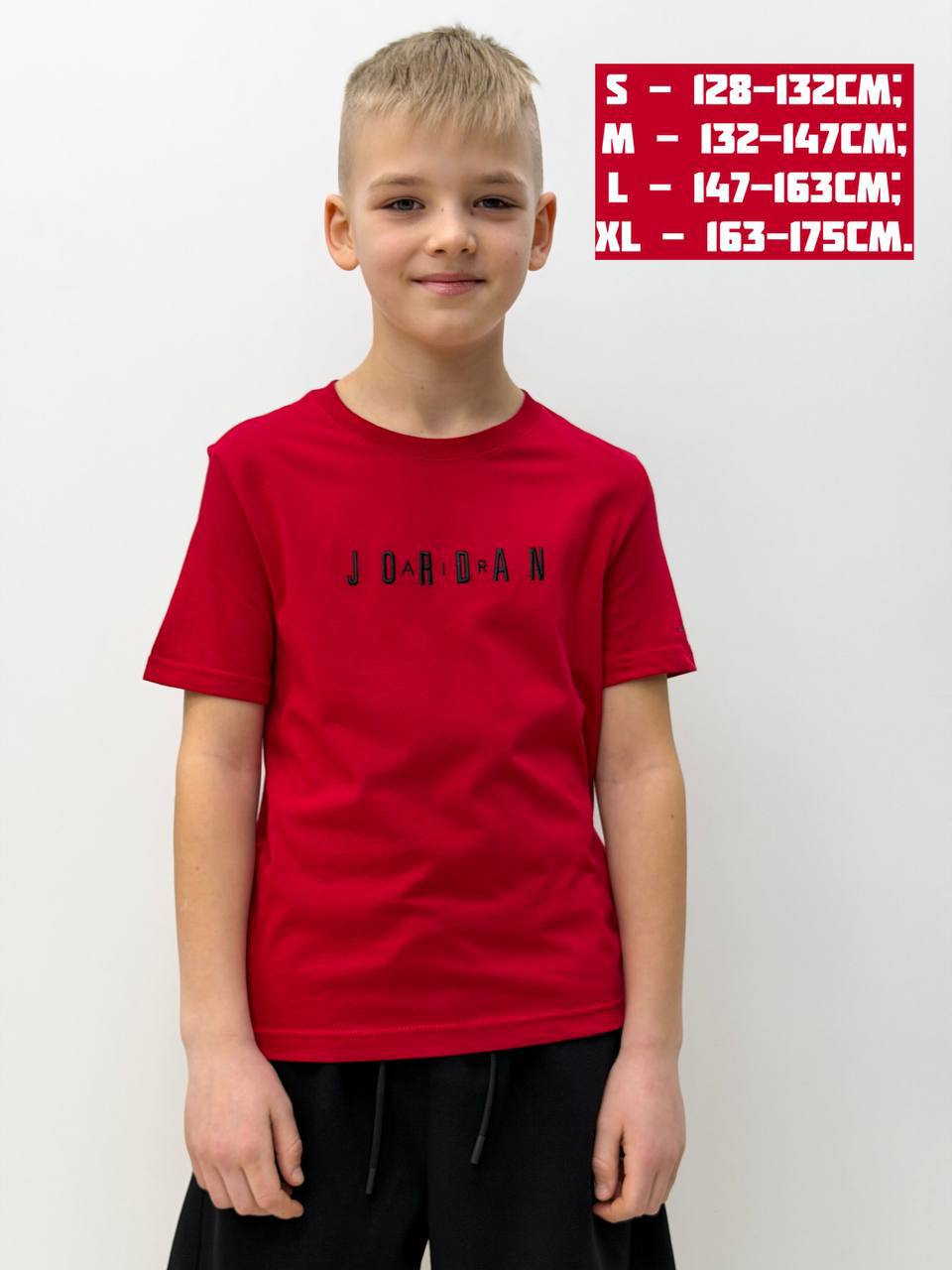 ФУТБОЛКА JDB MJ WORDMARK EMB CREW