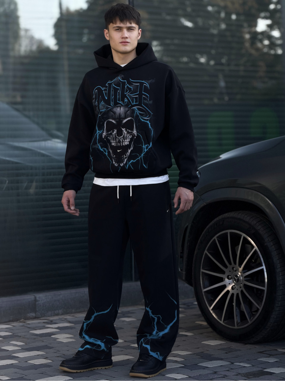 КОСТЮМ ДЕМІСІЗОННИЙ БАВОВНЯННИЙ M NK TF SI BRSH PO HD SKULL