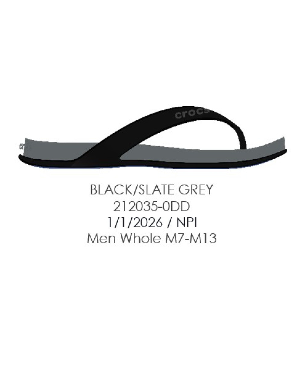 В'ЄТНАМКИ Coast Flip Blk/SGy