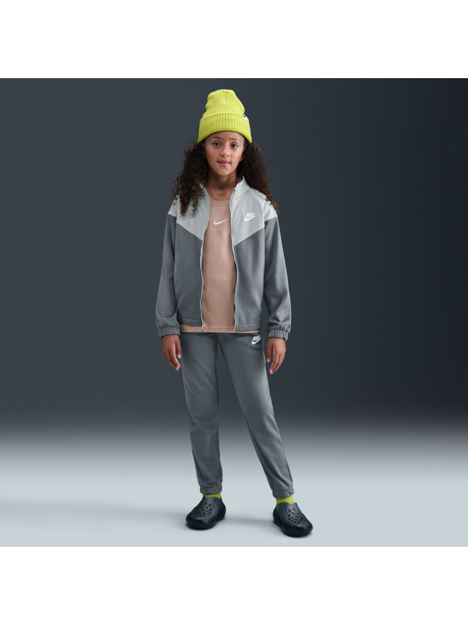 КОСТЮМ ДЕМІСЕЗОННИЙ ЕЛАСТИКОВИЙ K NSW DF TRACKSUIT PK FZ