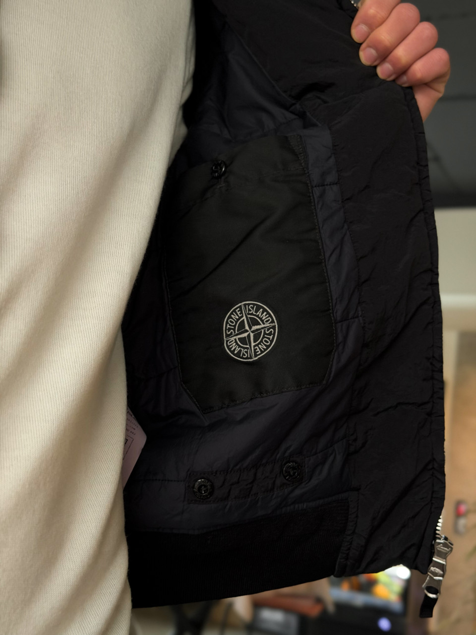 Бомбер Stone Island NYLON METAL IN ECONYL®