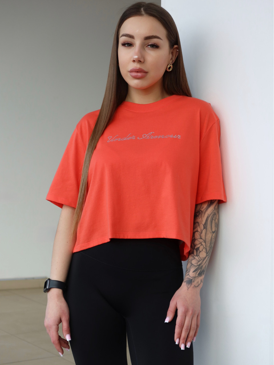 Футболка/UA W WM CROP SS