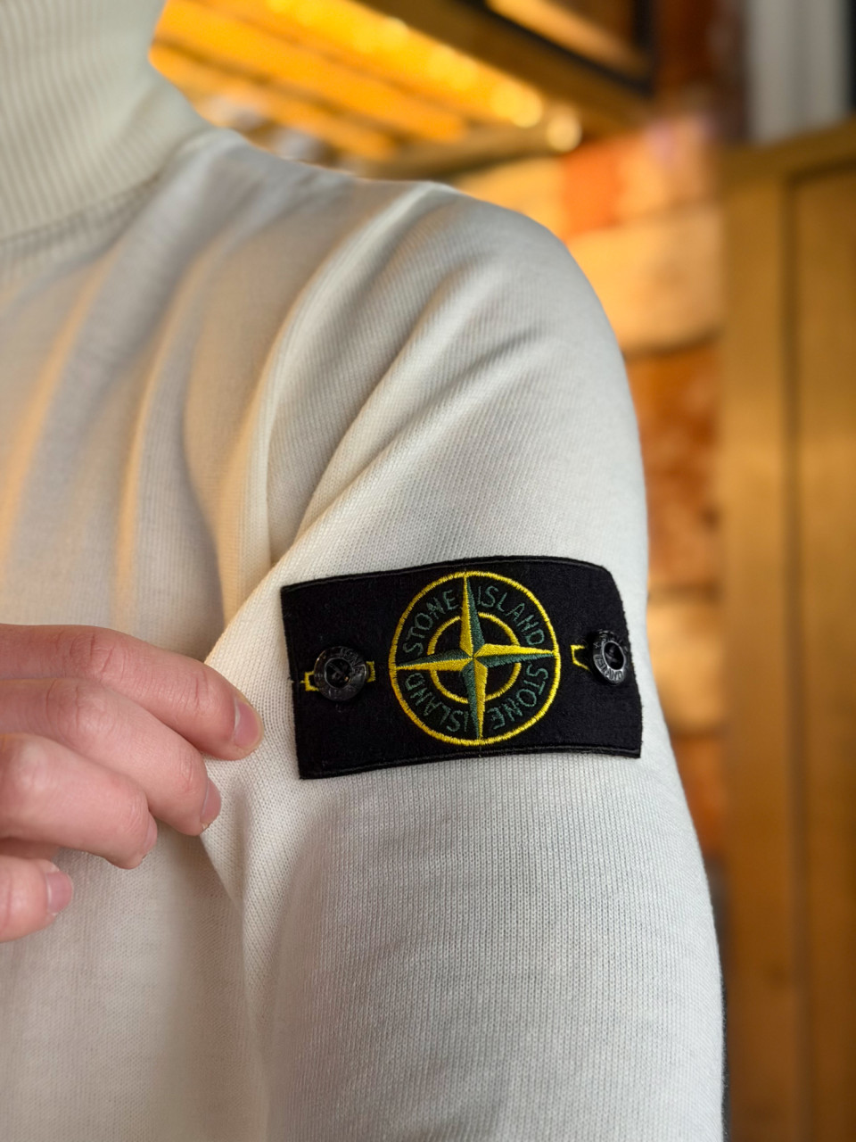 Гольф Stone Island LIGHT RWS PURE WOOL
