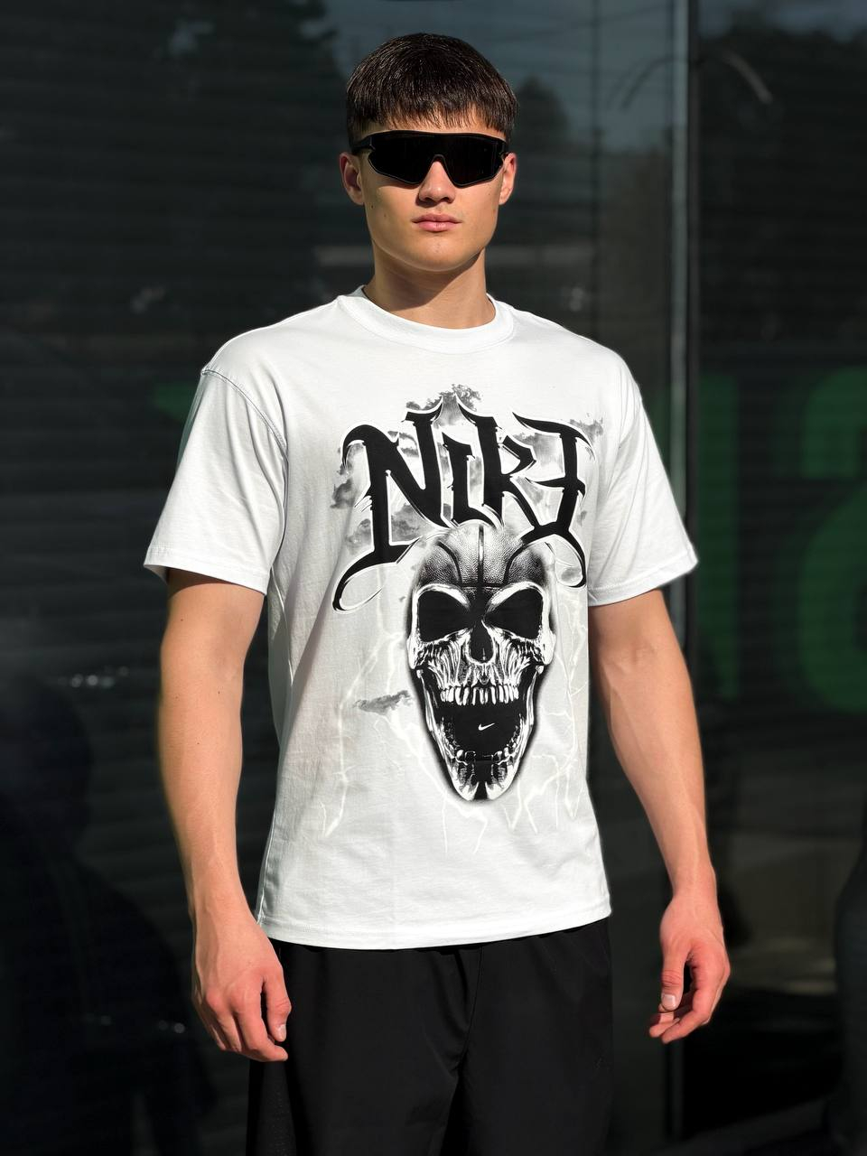 ФУТБОЛКА M NK TEE M90 SUMMIT SKULL
