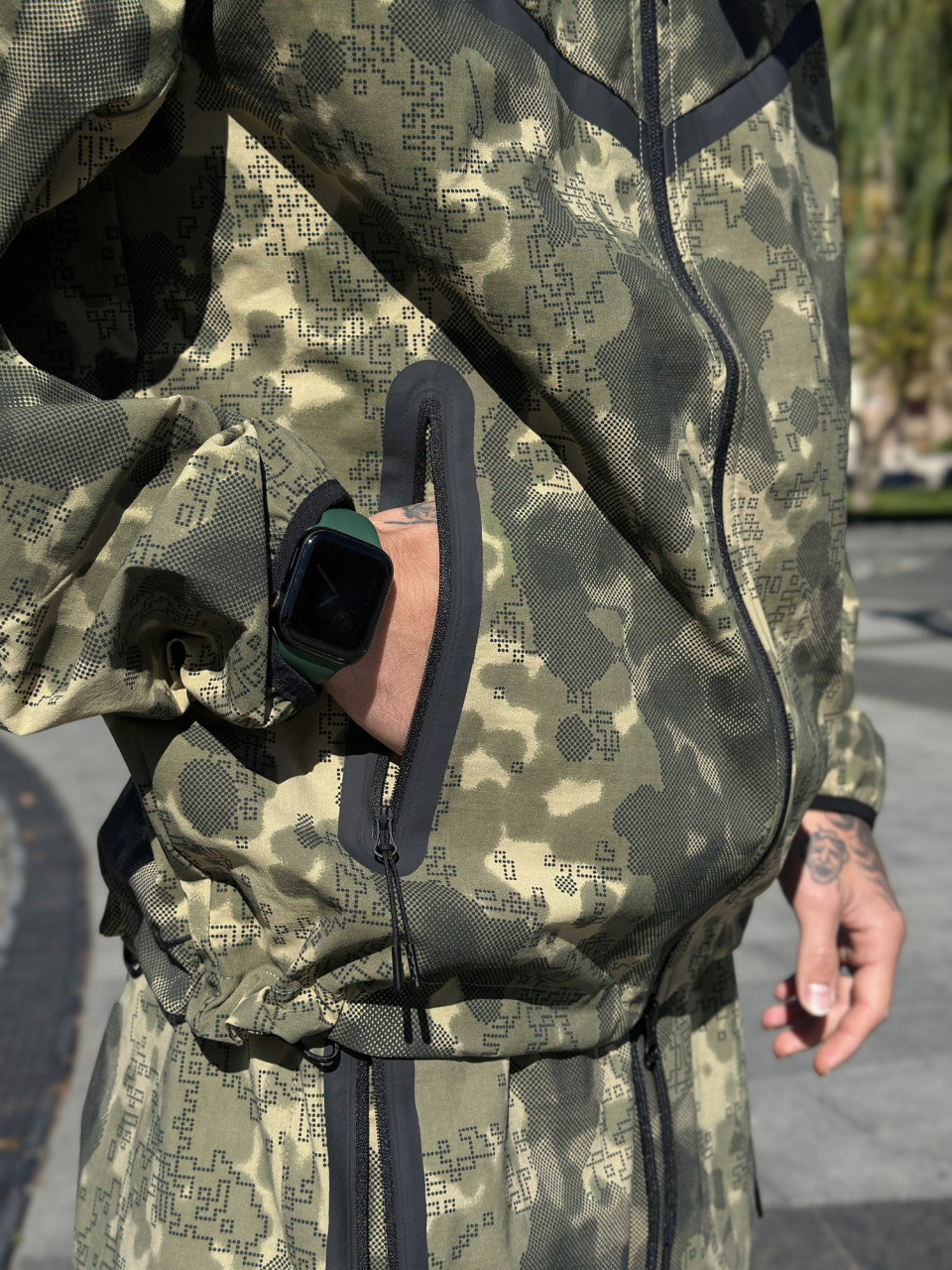ВІТРІВКА M NK TECH WVN JKT GX AOP