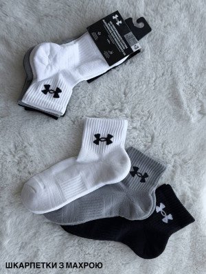 Шкарпетки/UA Performance Cotton 3p Qtr