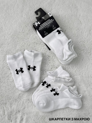 Шкарпетки/Unisex UA TC 3pk No Show