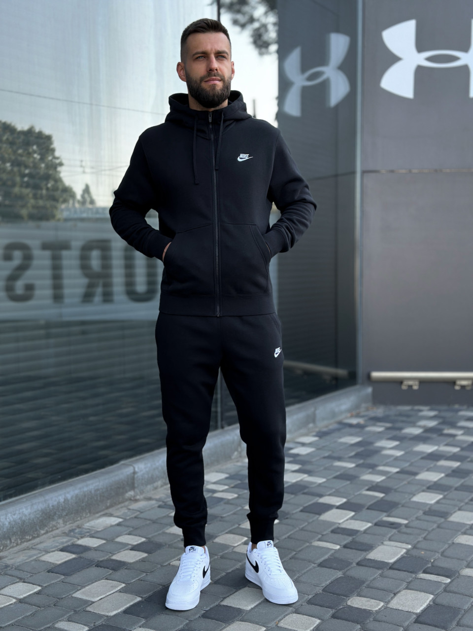 КОСТЮМ ЗИМОВИЙ БАВОВНЯНИЙ M NSW CLUB BB