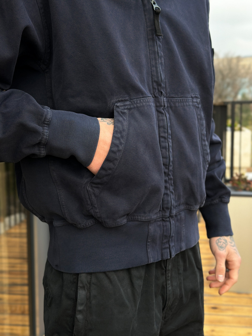 Жакет 'OLD' EFFECT STONE ISLAND