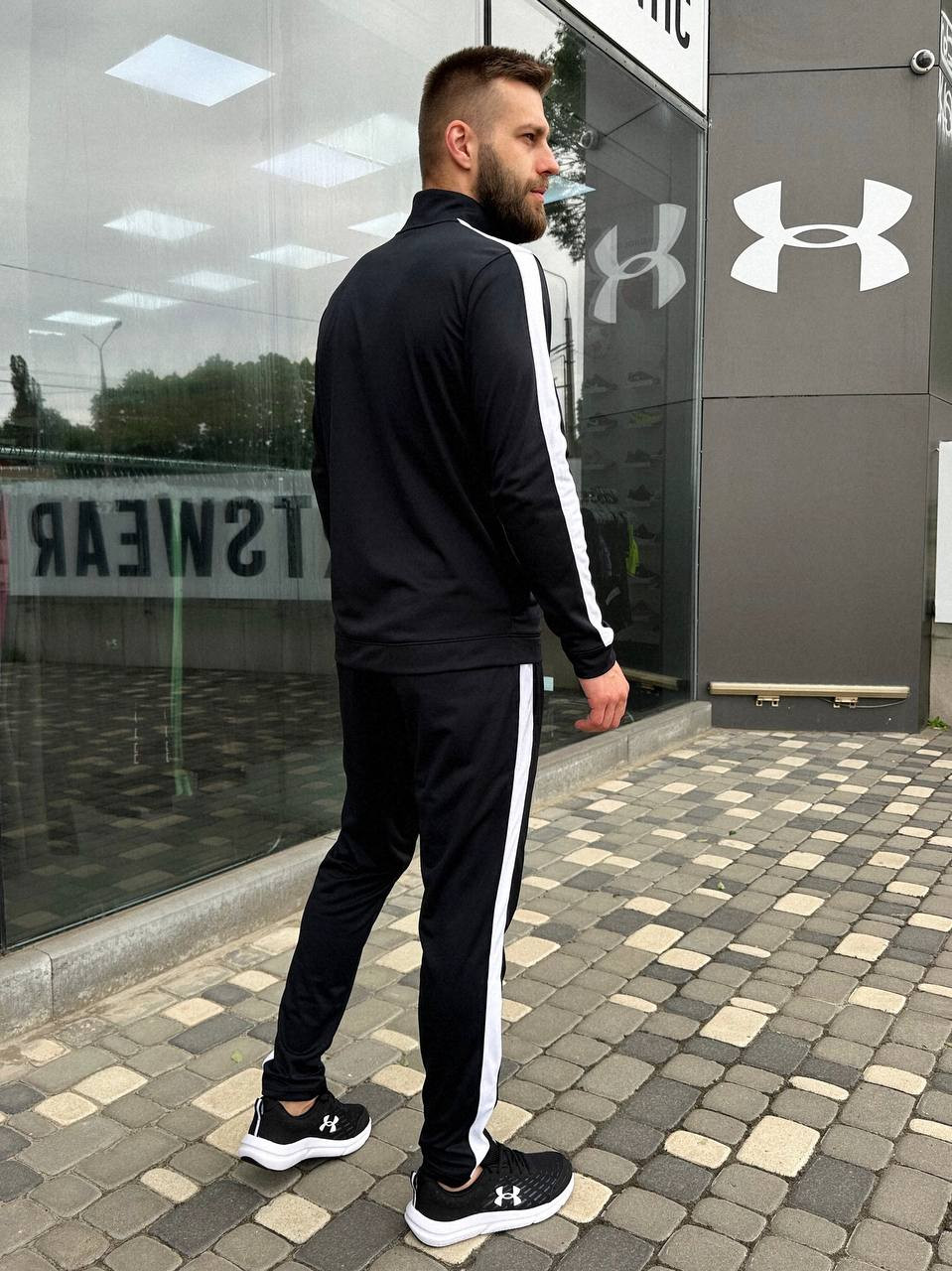 КОСТЮМ ДЕМІСЕЗОННИЙ ЕЛАСТИКОВИЙ/UA Knit Track Suit