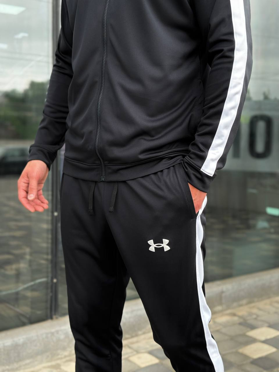 КОСТЮМ ДЕМІСЕЗОННИЙ ЕЛАСТИКОВИЙ/UA Knit Track Suit