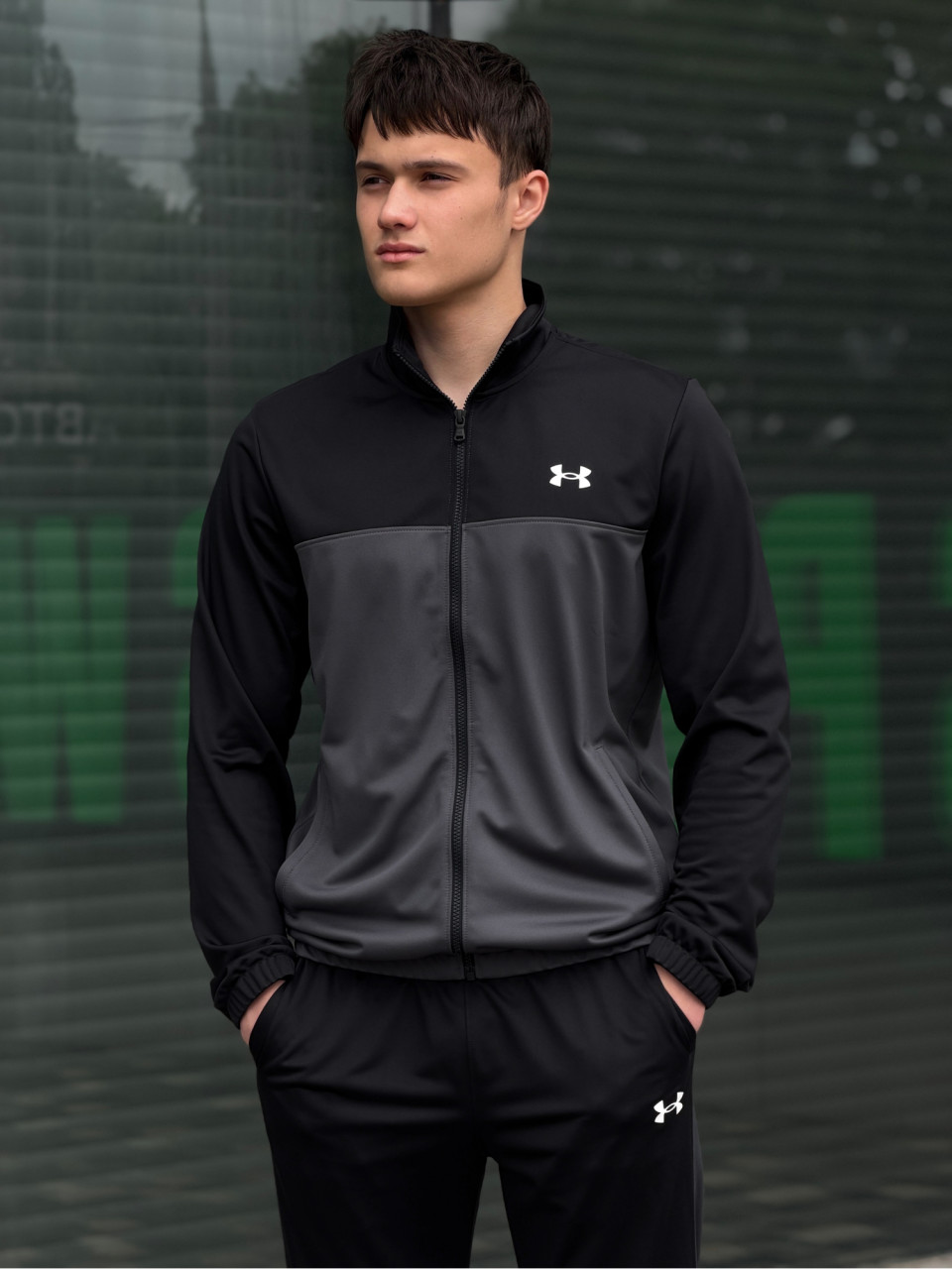 КОСТЮМ ДЕМІСЕЗОННИЙ ЕЛАСТИКОВИЙ/UA EMEA Tracksuit Novelty