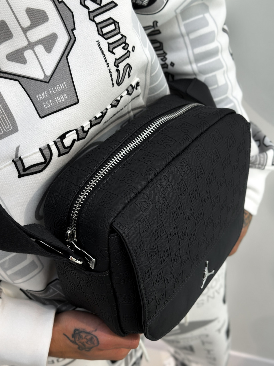 СУМКА ЧЕРЕЗ ПЛЕЧЕ JAM MONOGRAM MINI MESSENGER BA
