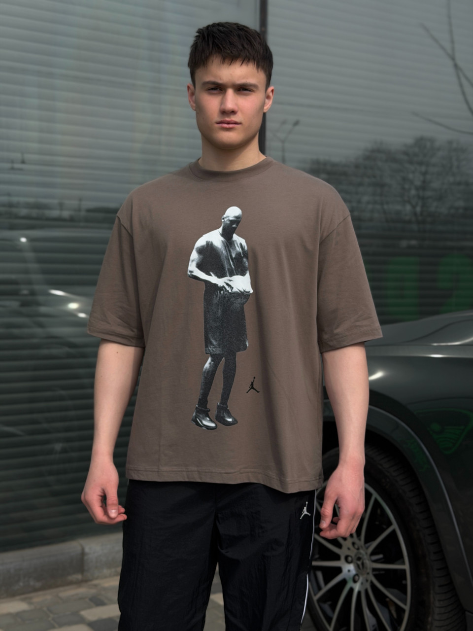 ФУТБОЛКА M J DF SPT STMT GFX SS CREW