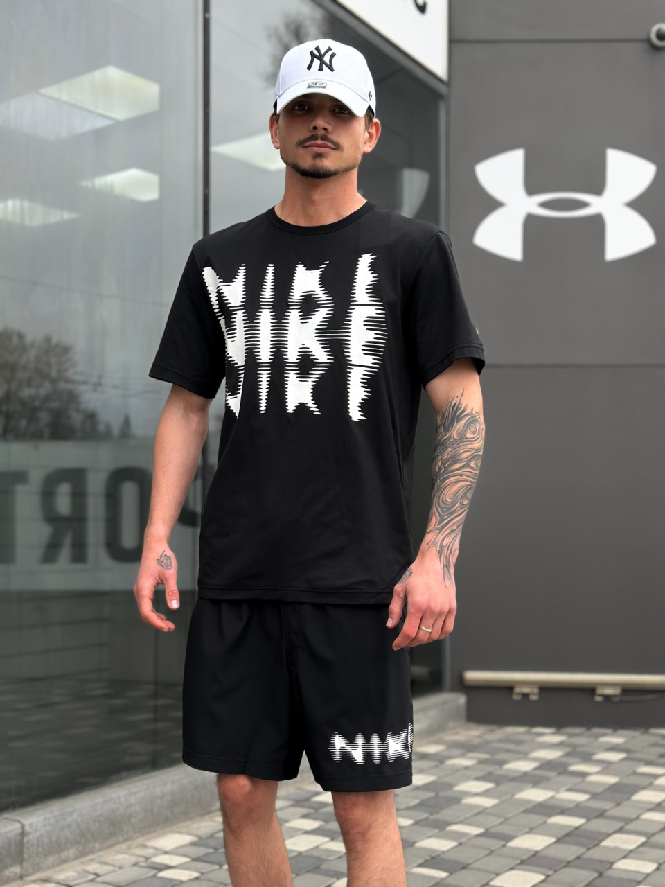 КОМПЛЕКТ ФУТБОЛКА ТА ШОРТИ M NK DF UV HYVERSE SS SWOOSH