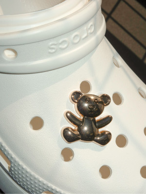 ПРИКРАСИ ДЛЯ ВЗУТТЯ Gold Teddy Bear