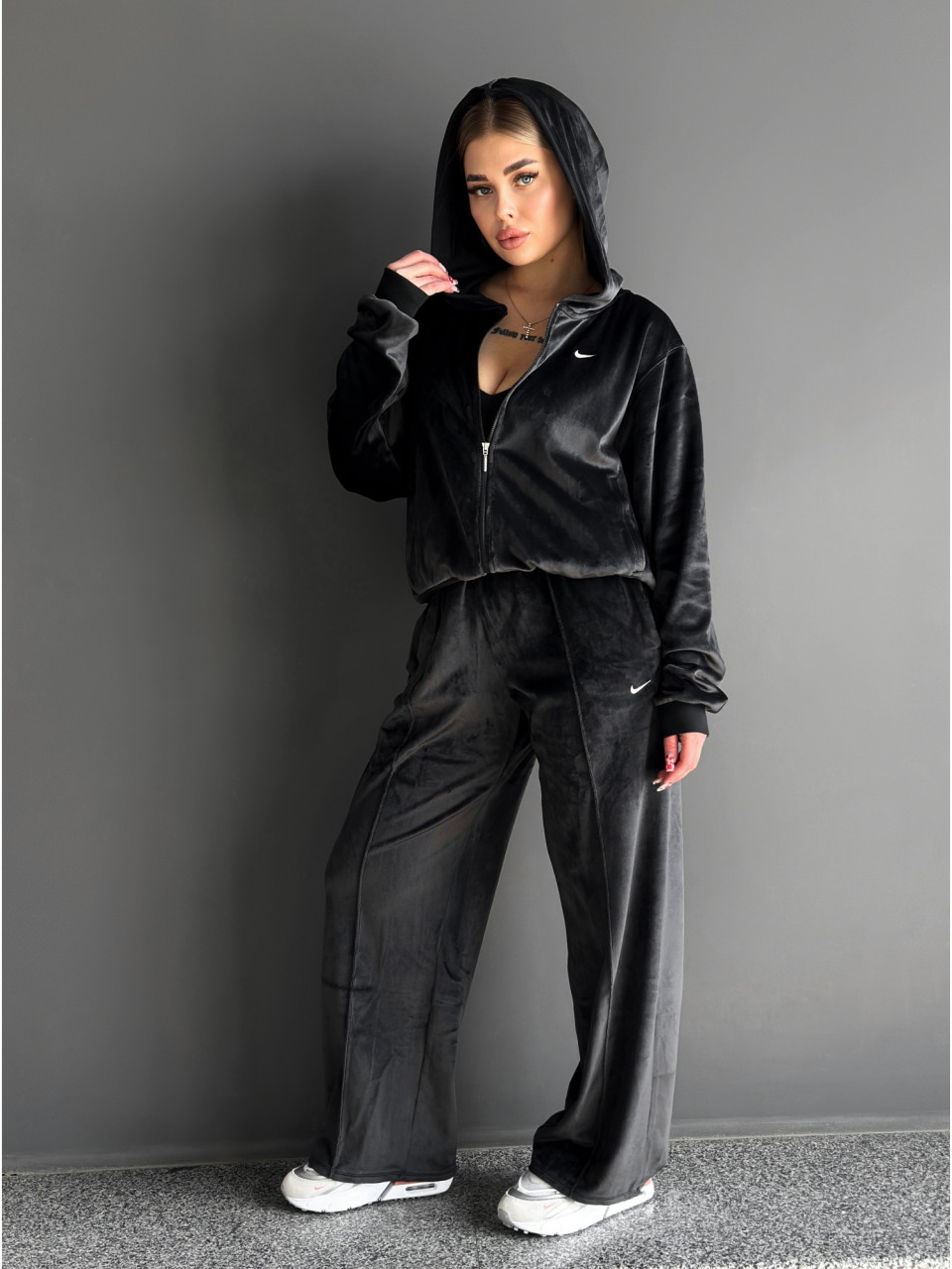 КОСТЮМ ДЕМІСЕЗОННИЙ ВЕЛЮРОВИЙ NIKE CHILL VELOUR