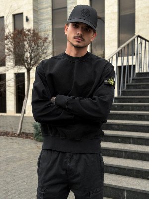 СВІТШОТ 'OLD' EFFECT STONE ISLAND