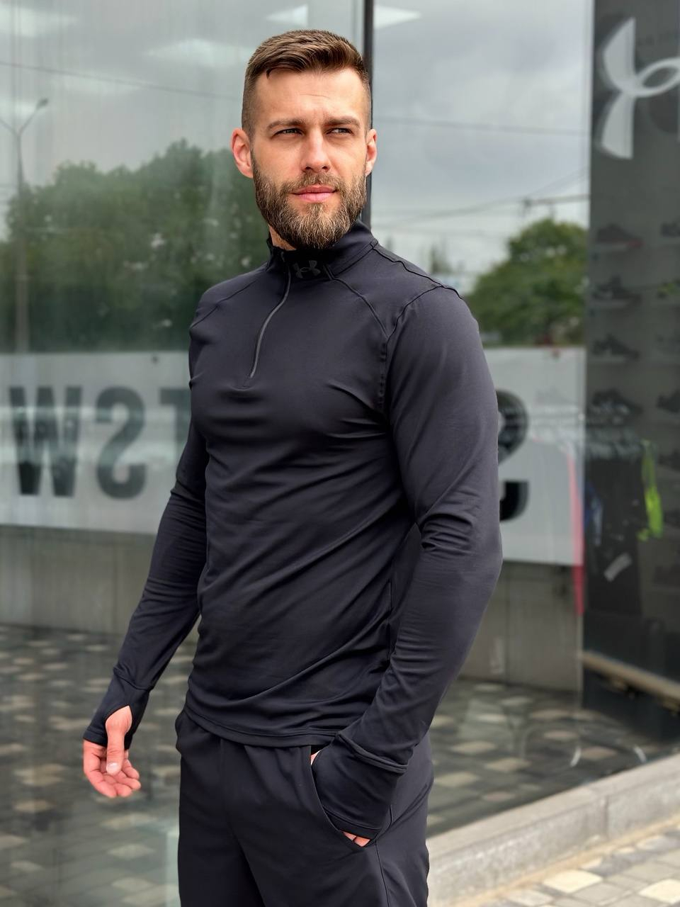 Лонгслів/UA LAUNCH PRO 1/4 ZIP