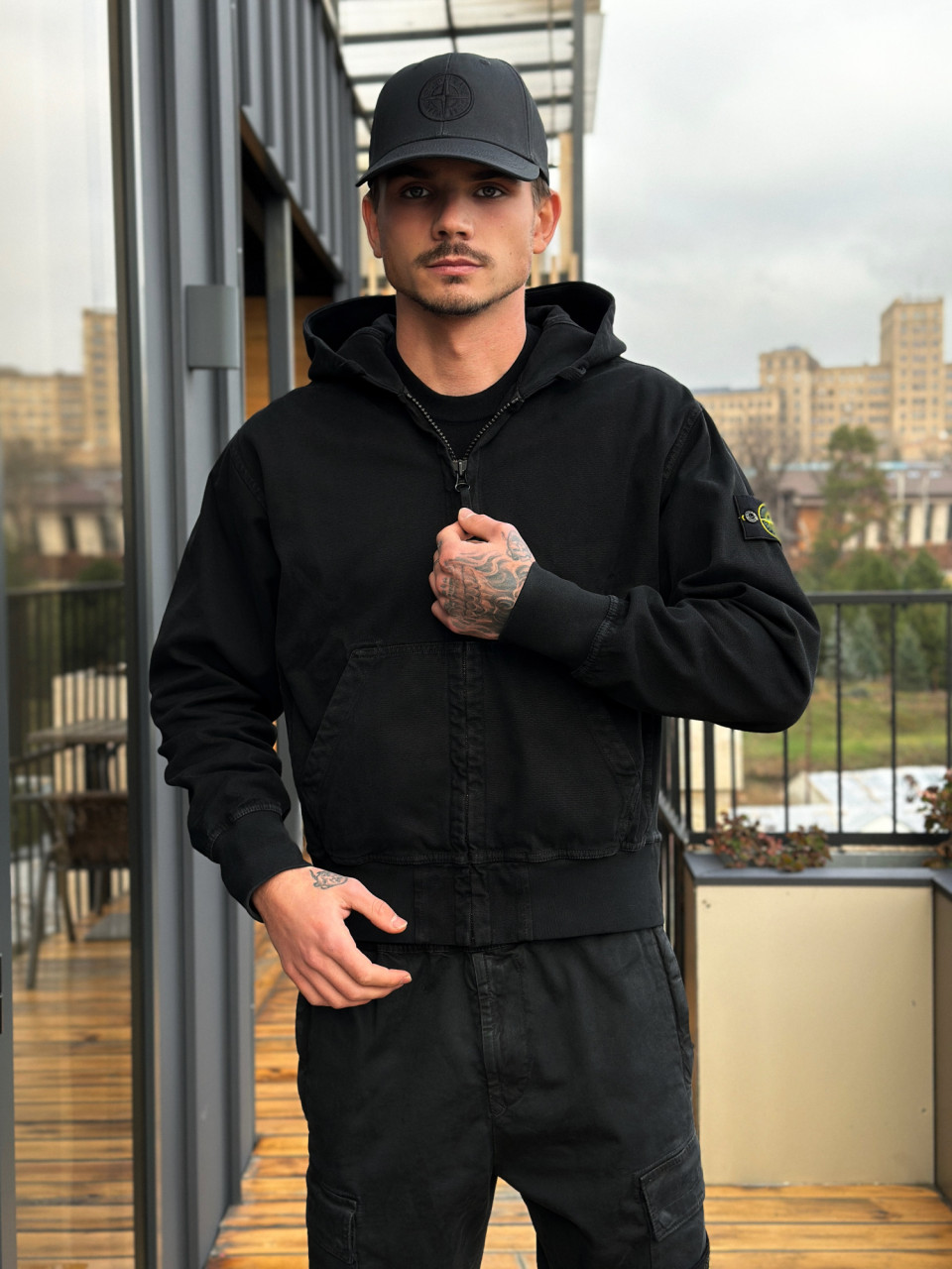 Жакет 'OLD' EFFECT STONE ISLAND