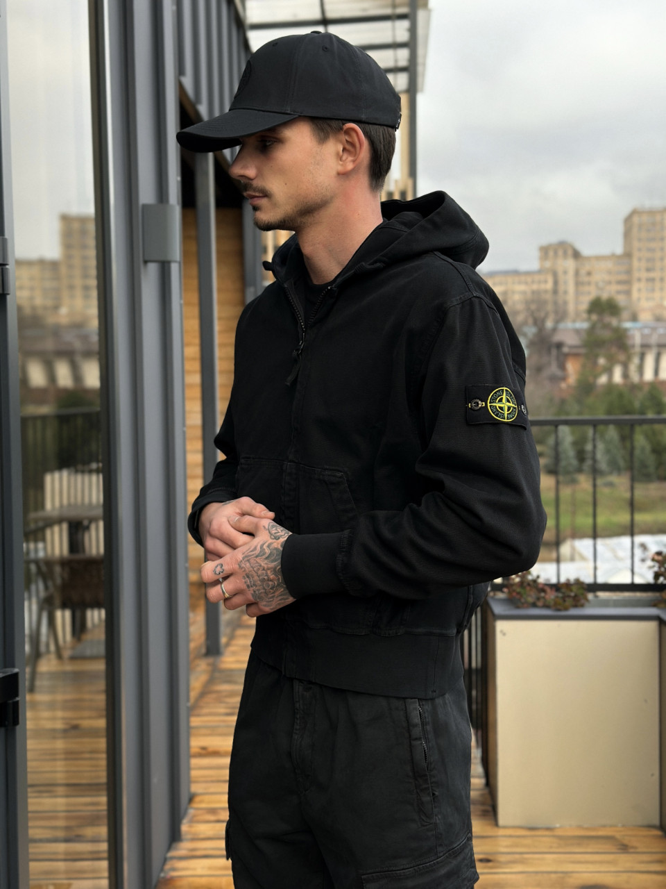 Жакет 'OLD' EFFECT STONE ISLAND