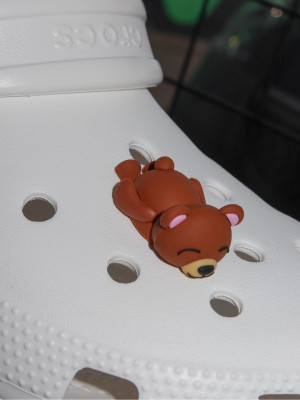ПРИКРАСИ ДЛЯ ВЗУТТЯ 3D Bear on Tummy