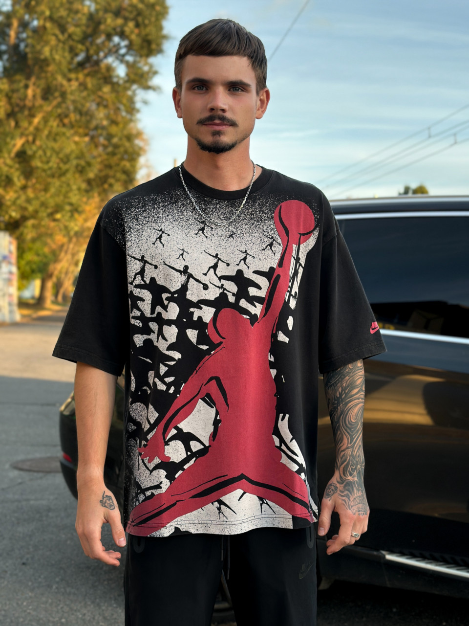 ФУТБОЛКА M J NC REISSUE OVSZ SS CREW