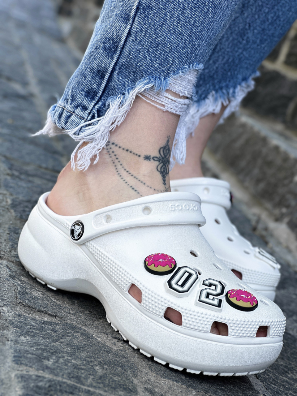 КЛОГИ Classic Platform Clog W Whi