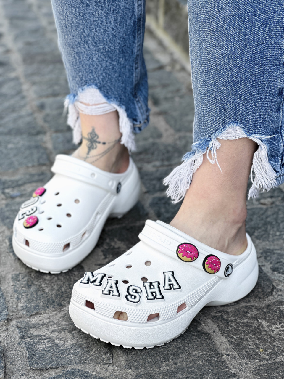 КЛОГИ Classic Platform Clog W Whi