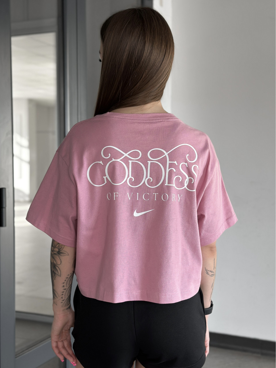 ФУТБОЛКА W NSW SS CROP TEE IWD