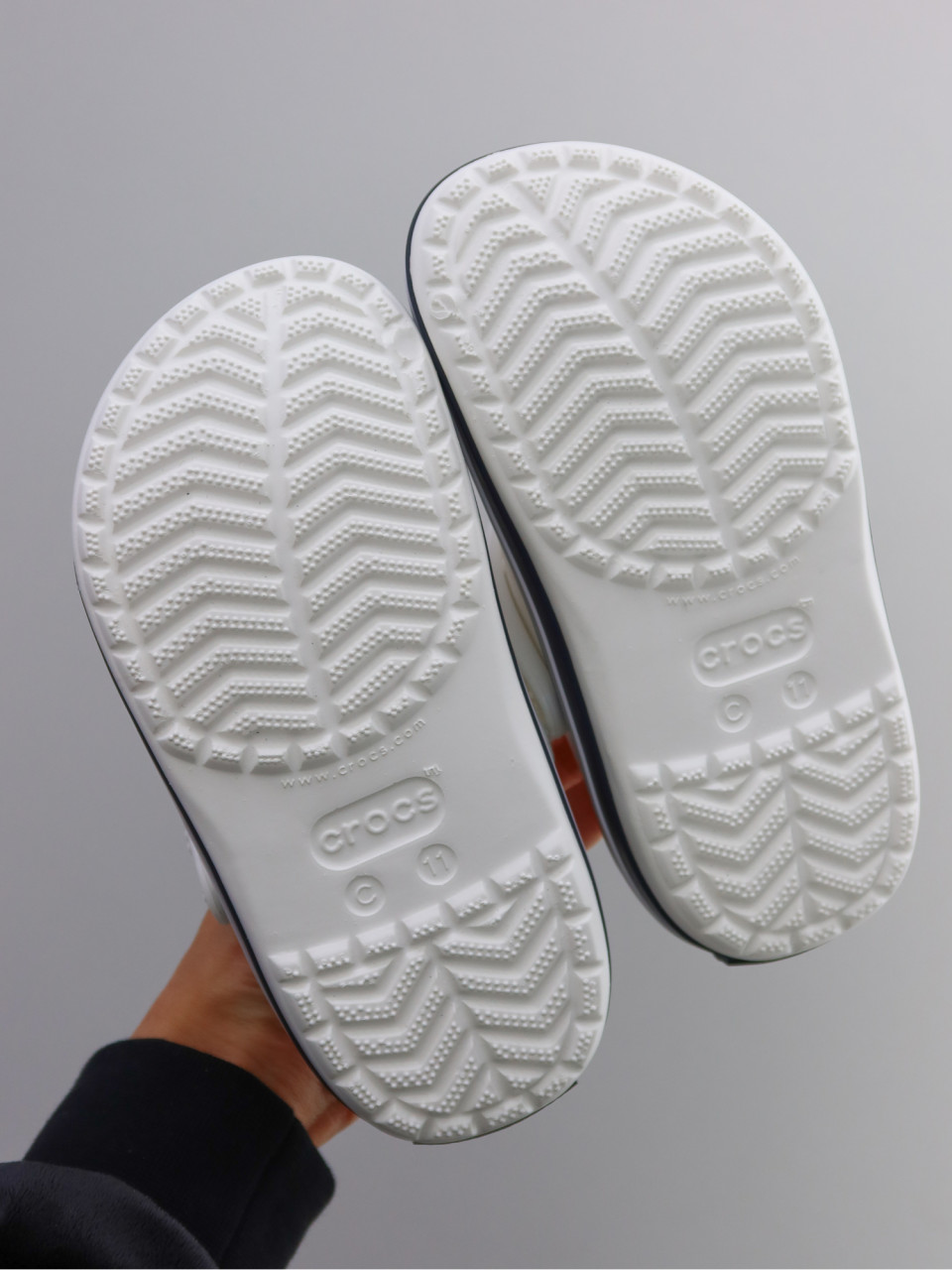 КЛОГИ Crocband Clog K Whi/ Navy