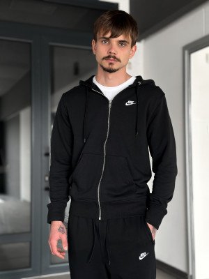 ТОЛСТОВКА M NK CLUB FT FZ HOODIE