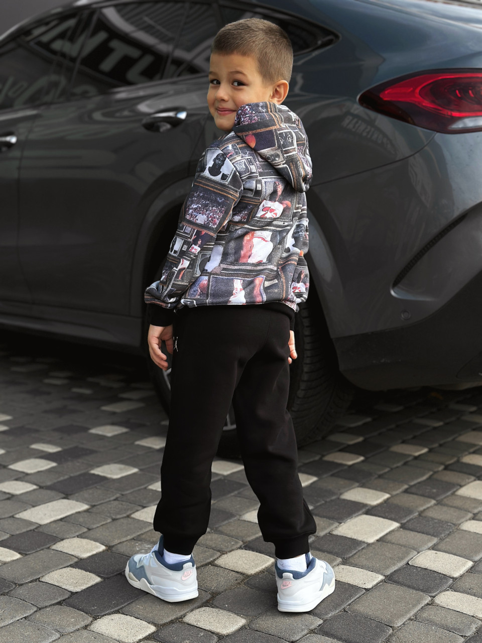 КОСТЮМ ЗИМОВИЙ БАВОВНЯНИЙ JDB MJ BROOKLYN AOP FLC SET