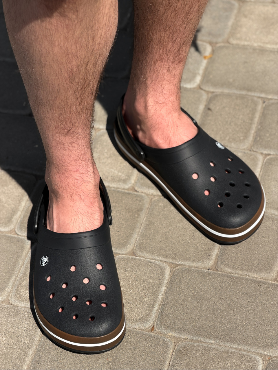 КЛОГИ Crocband Gum Clog Blk