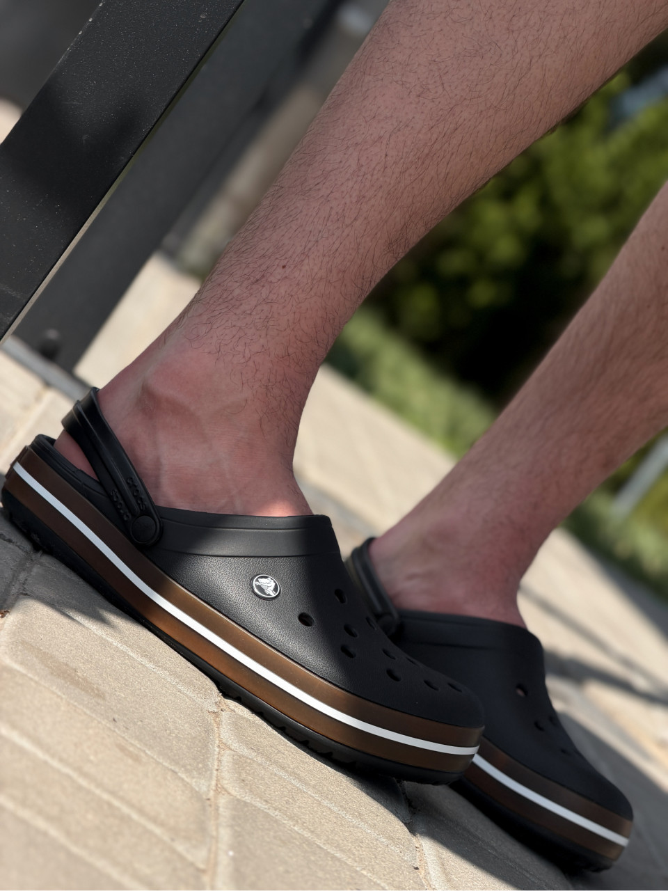 КЛОГИ Crocband Gum Clog Blk