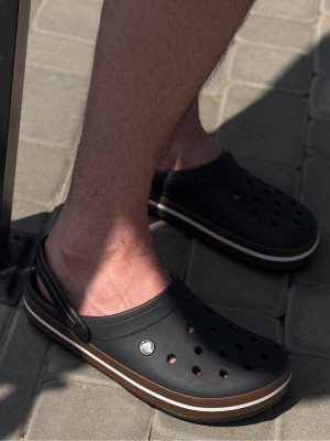 КЛОГИ Crocband Gum Clog Blk