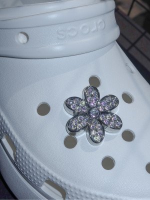 ПРИКРАСА ДЛЯ ВЗУТТЯ Silver Mnchrm Daisy 1