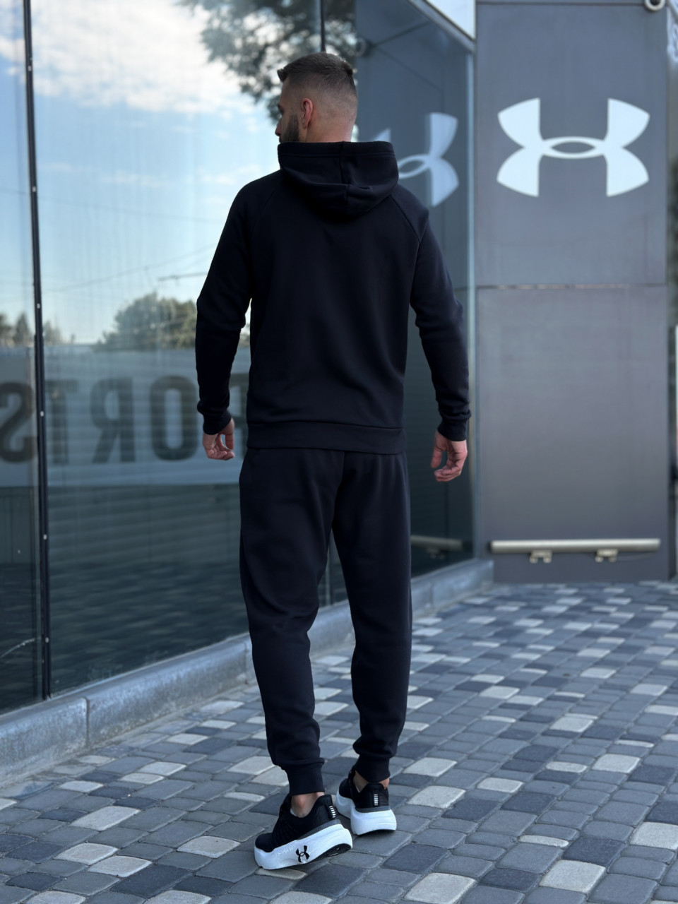 КОСТЮМ ЗИМОВИЙ БАВОВНЯНИЙ UA RIVAL FLEECE FZ