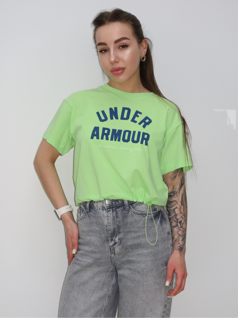 Футболка/UA Bungee Hem Tee