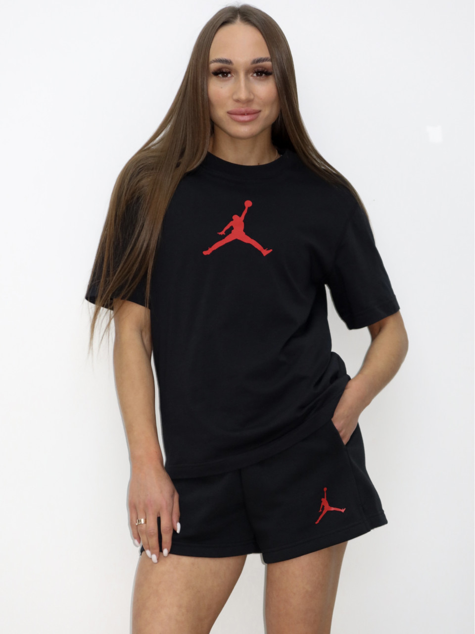 КОМПЛЕКТ ФУТБОЛКА ТА ШОРТИ W J JUMPMAN SS GF TEE