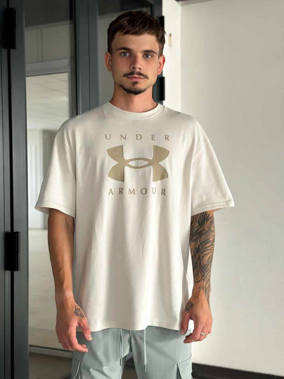 Футболка/UA M HW OS Branded SS