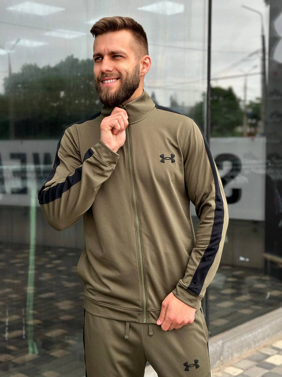 КОСТЮМ ДЕМІСЕЗОННИЙ ЕЛАСТИКОВИЙ/UA Knit Track Suit